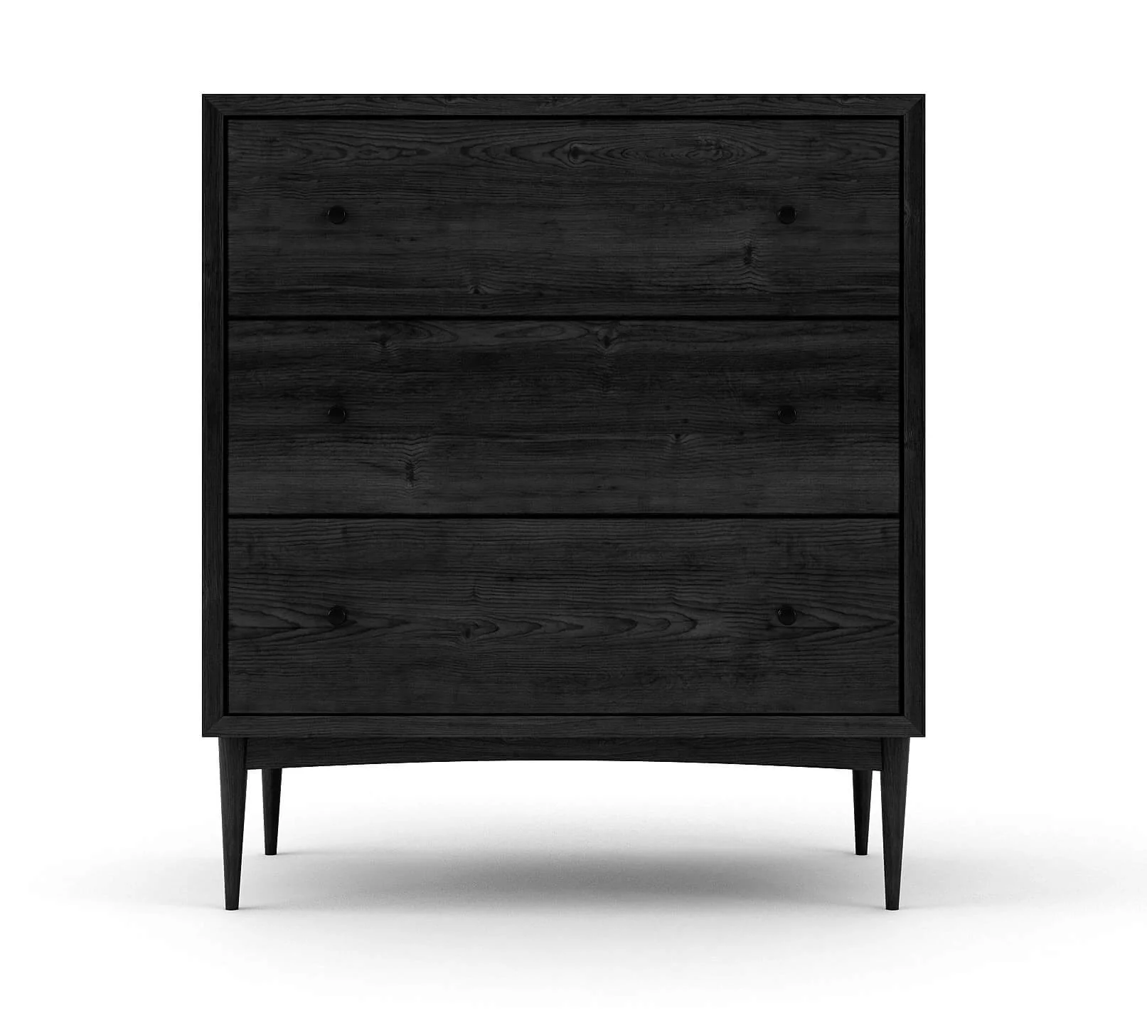 Atten 3-Drawer Tall Dresser - Image 8