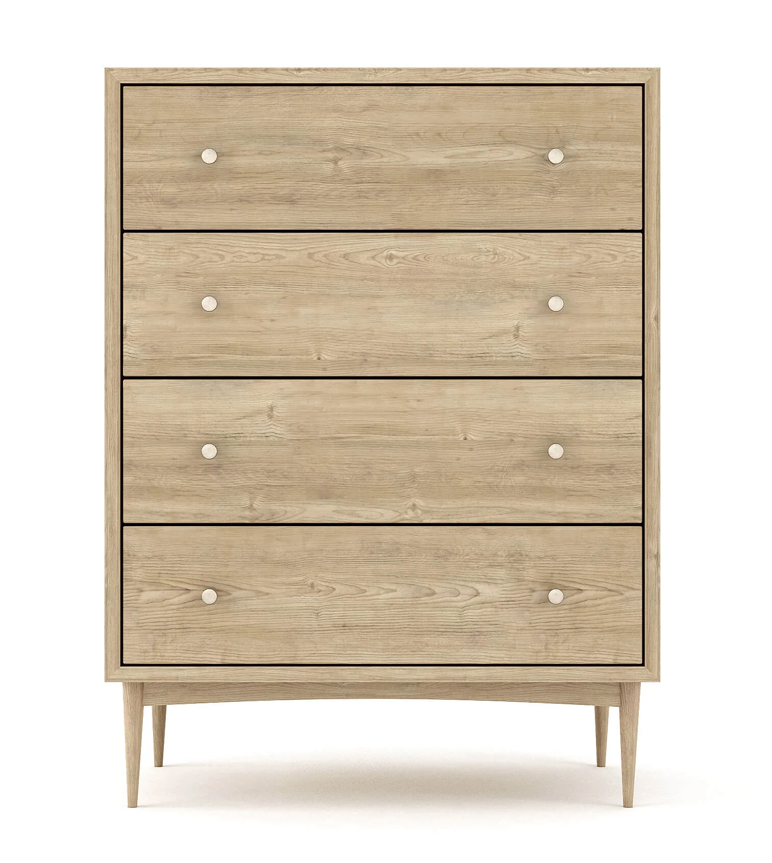 Atten 4-Drawer Tall Dresser - Image 13