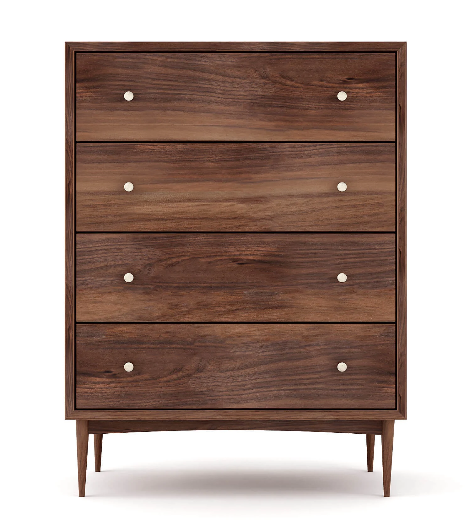 Atten 4-Drawer Tall Dresser - Image 14