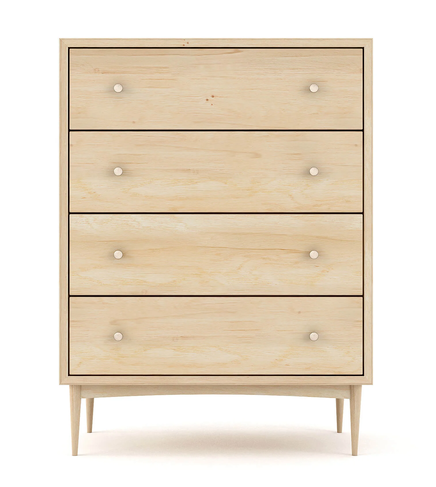 Atten 4-Drawer Tall Dresser - Image 15