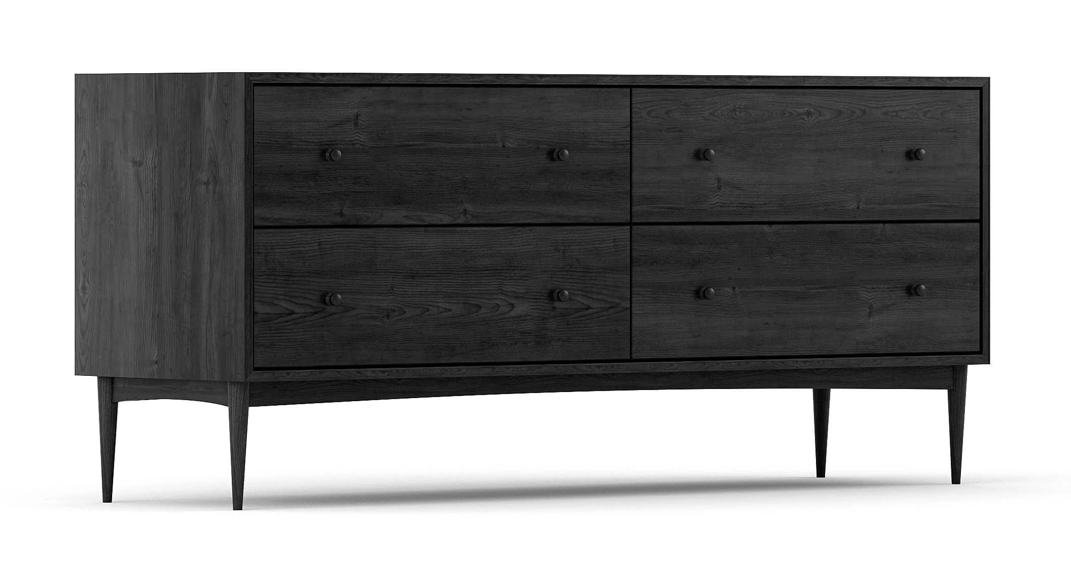 Atten 4-Drawer Wide Dresser - Image 11