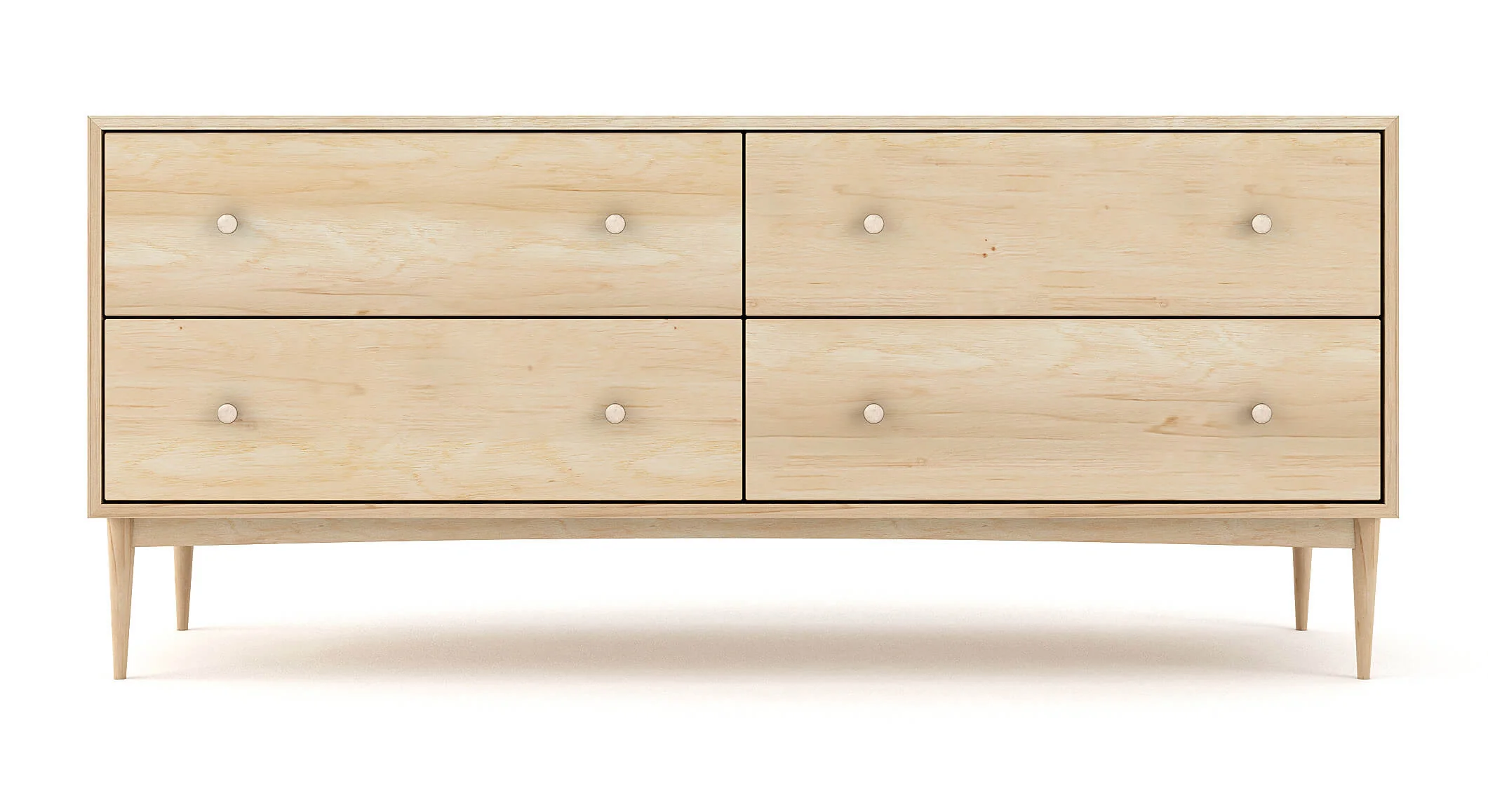 Atten 4-Drawer Wide Dresser - Image 14