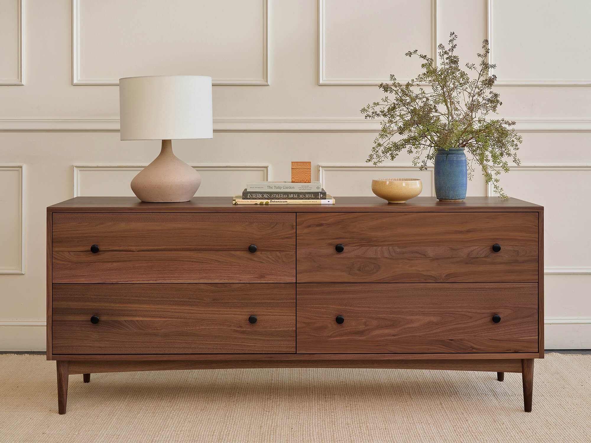 Atten 4-Drawer Wide Dresser - Image 5