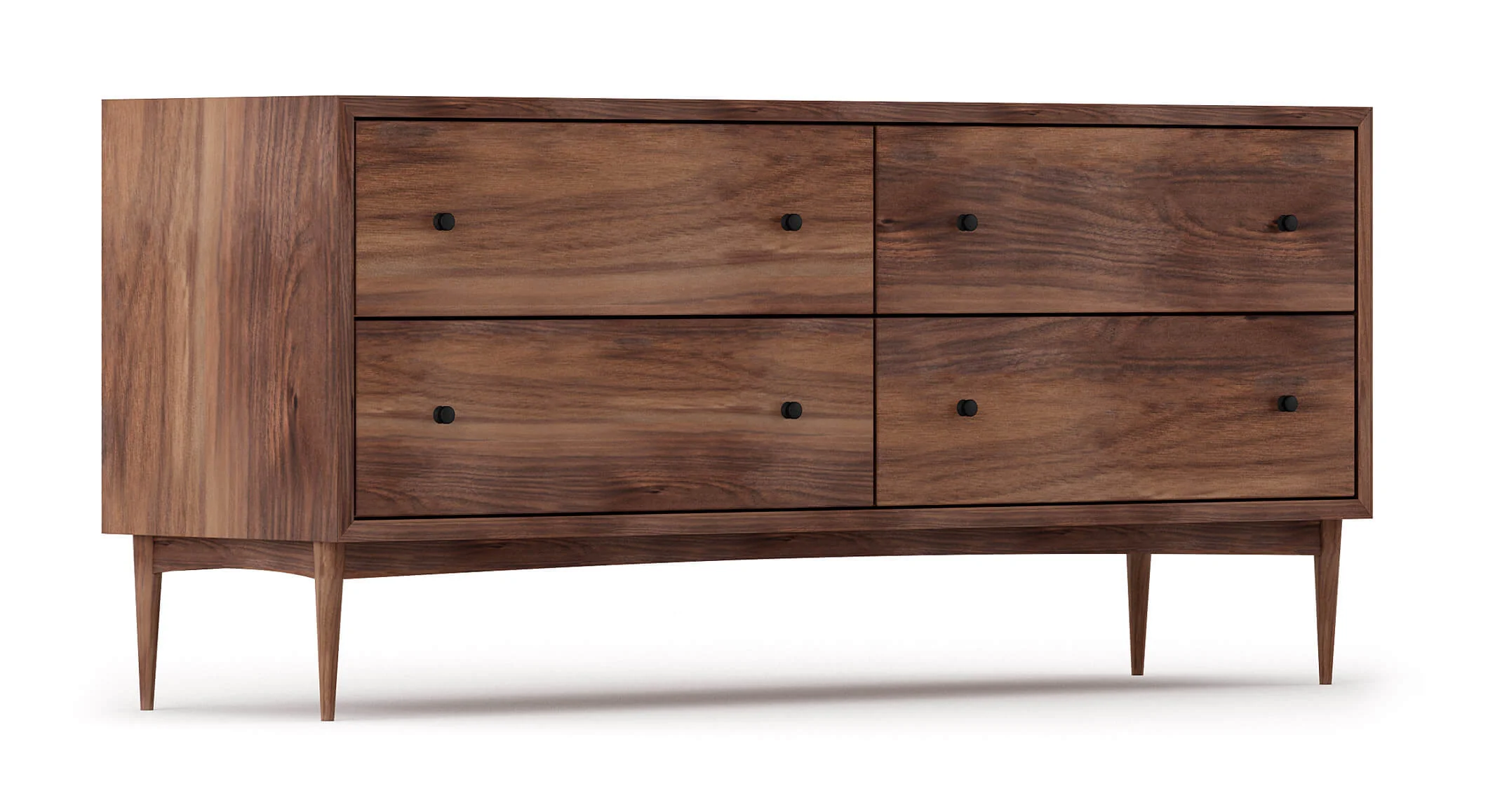 Atten 4-Drawer Wide Dresser - Image 6
