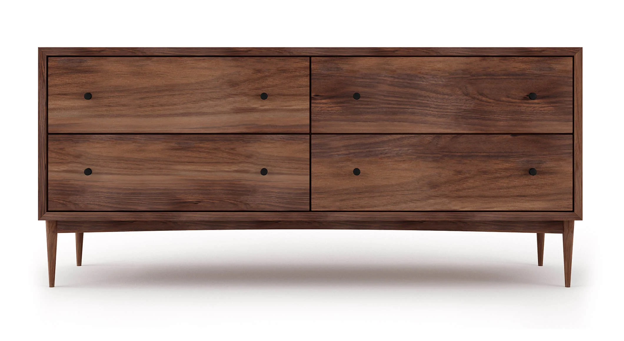 Atten 4-Drawer Wide Dresser - Image 7