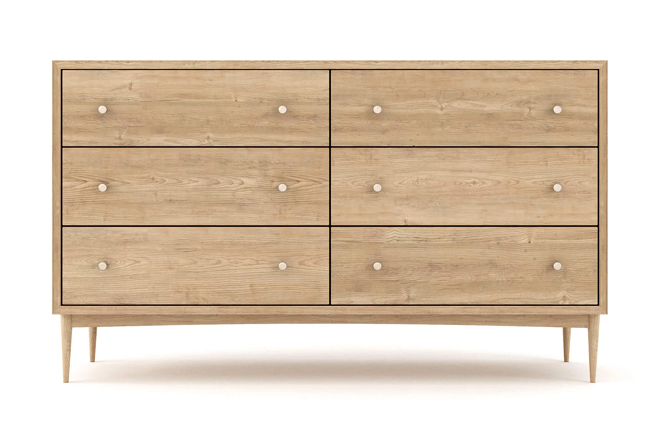 Atten 6-Drawer Wide Dresser - Image 11