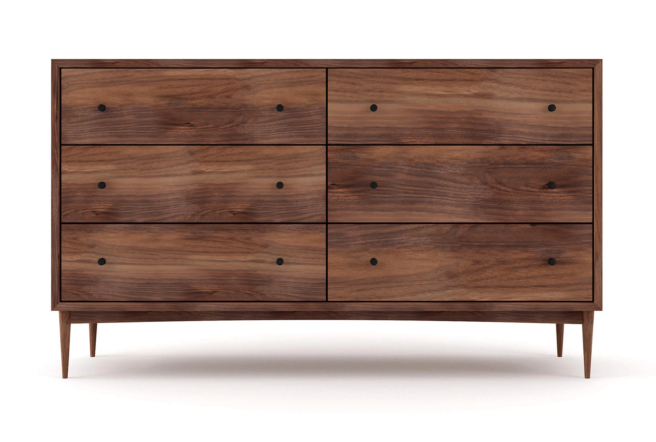 Atten 6-Drawer Wide Dresser - Image 3