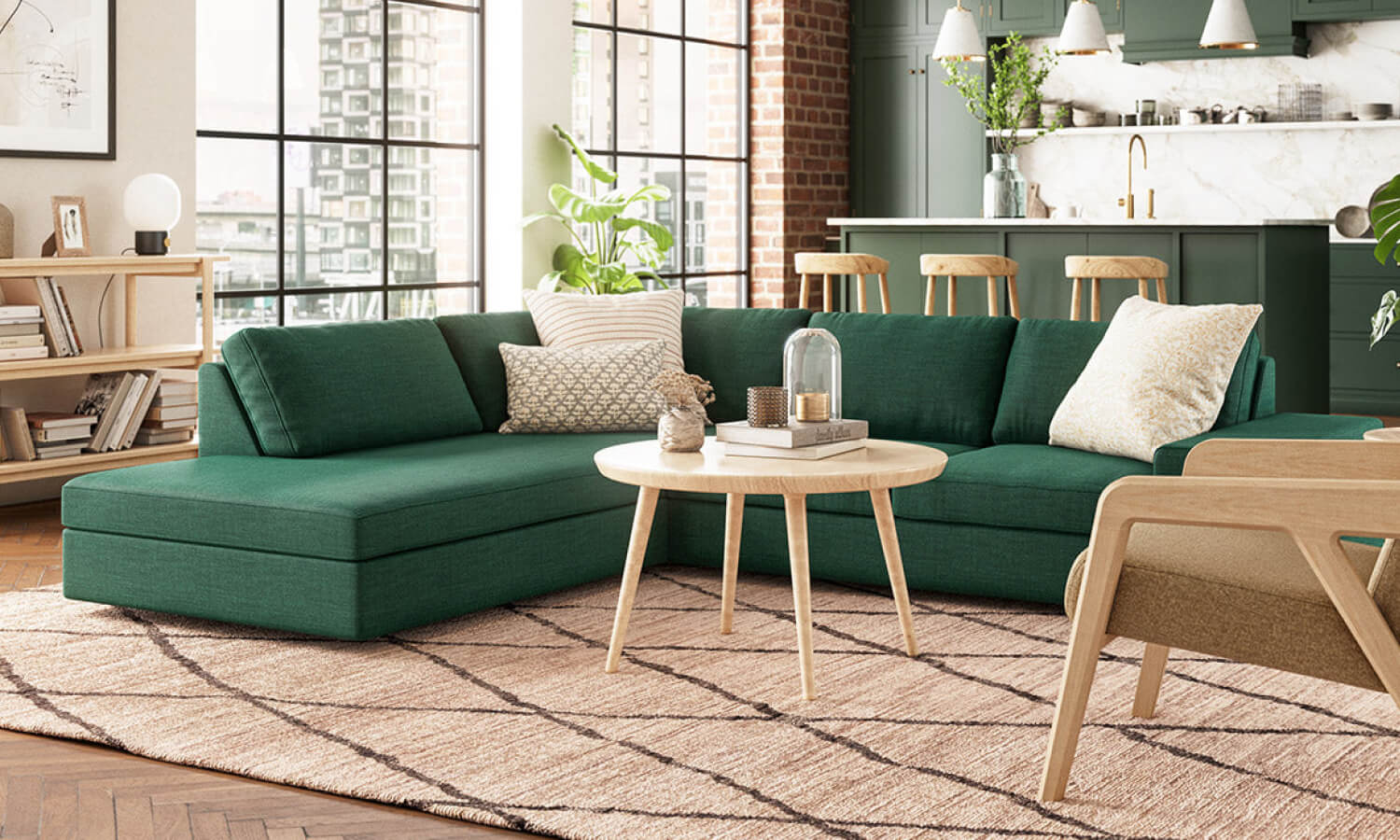 Blumen Bumper Sectional - Image 3