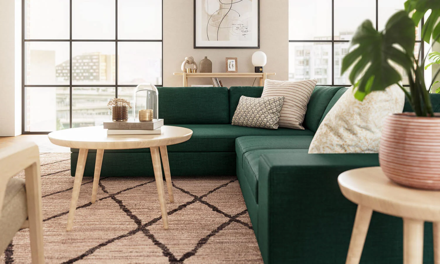 Blumen Bumper Sectional - Image 4