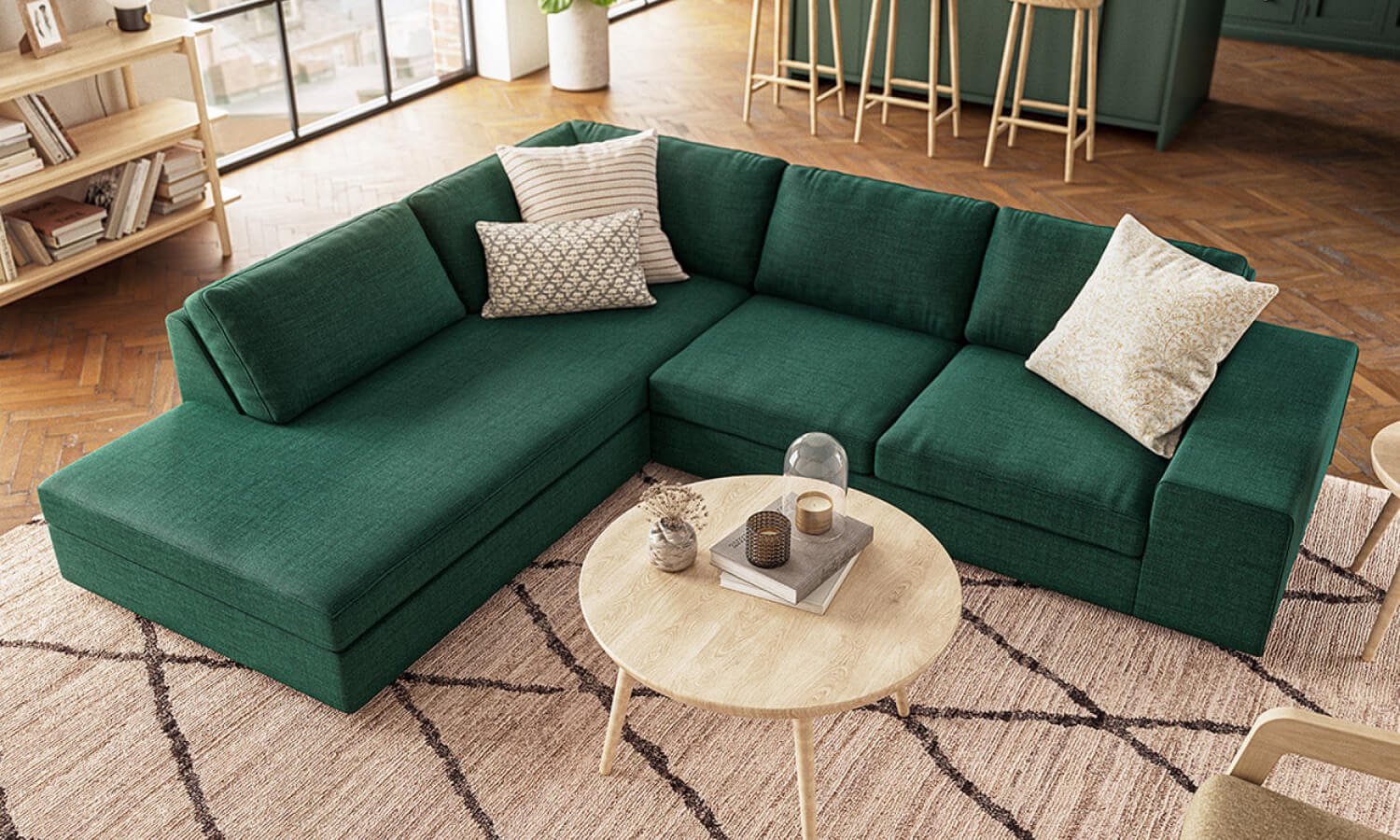 Blumen Bumper Sectional - Image 5