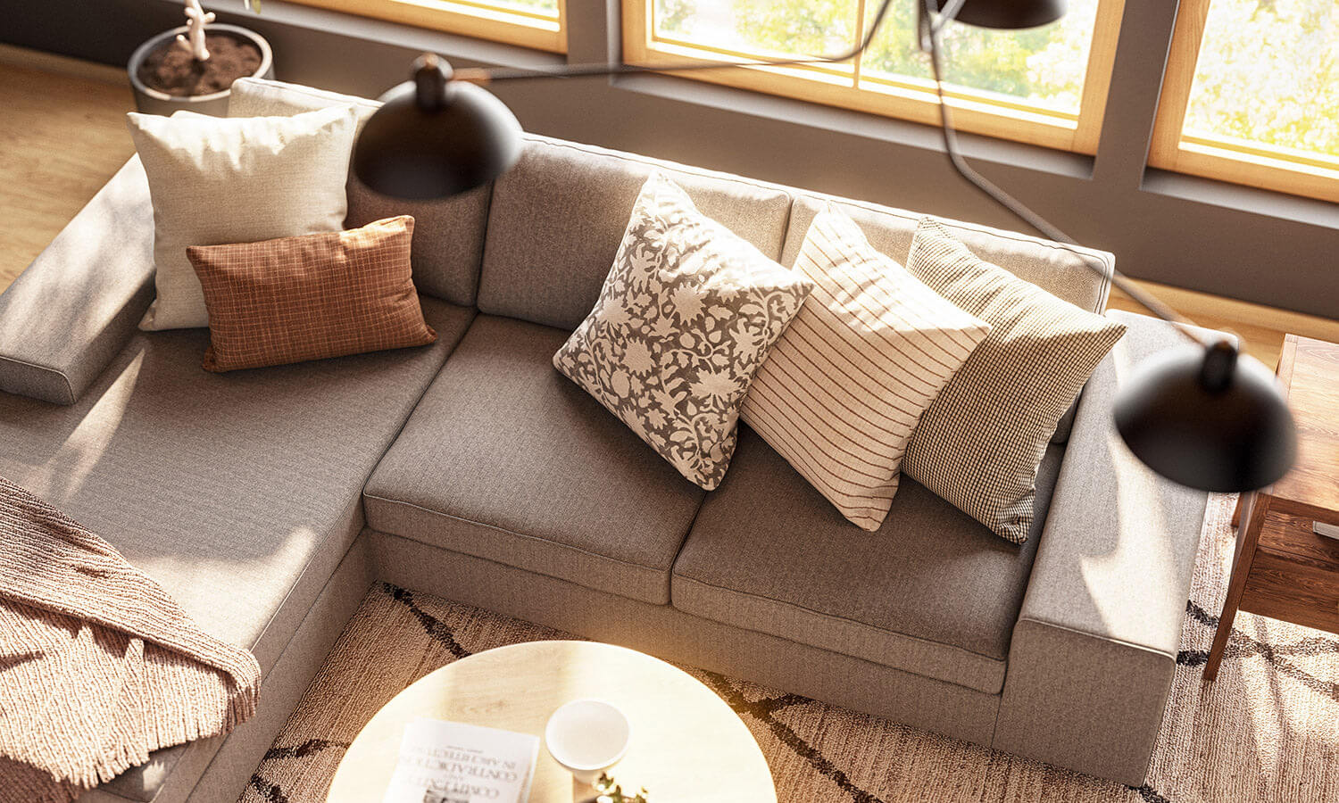 Blumen Chaise Sectional - Image 6