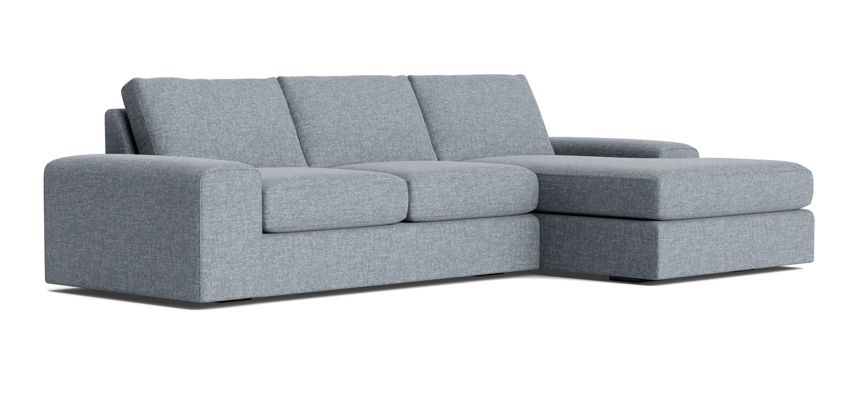 Blumen Chaise Sectional in Natural Latex - Image 7