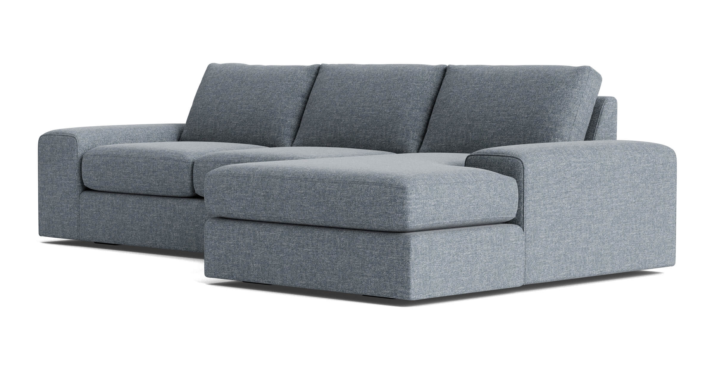 Blumen Chaise Sectional in Natural Latex - Image 8