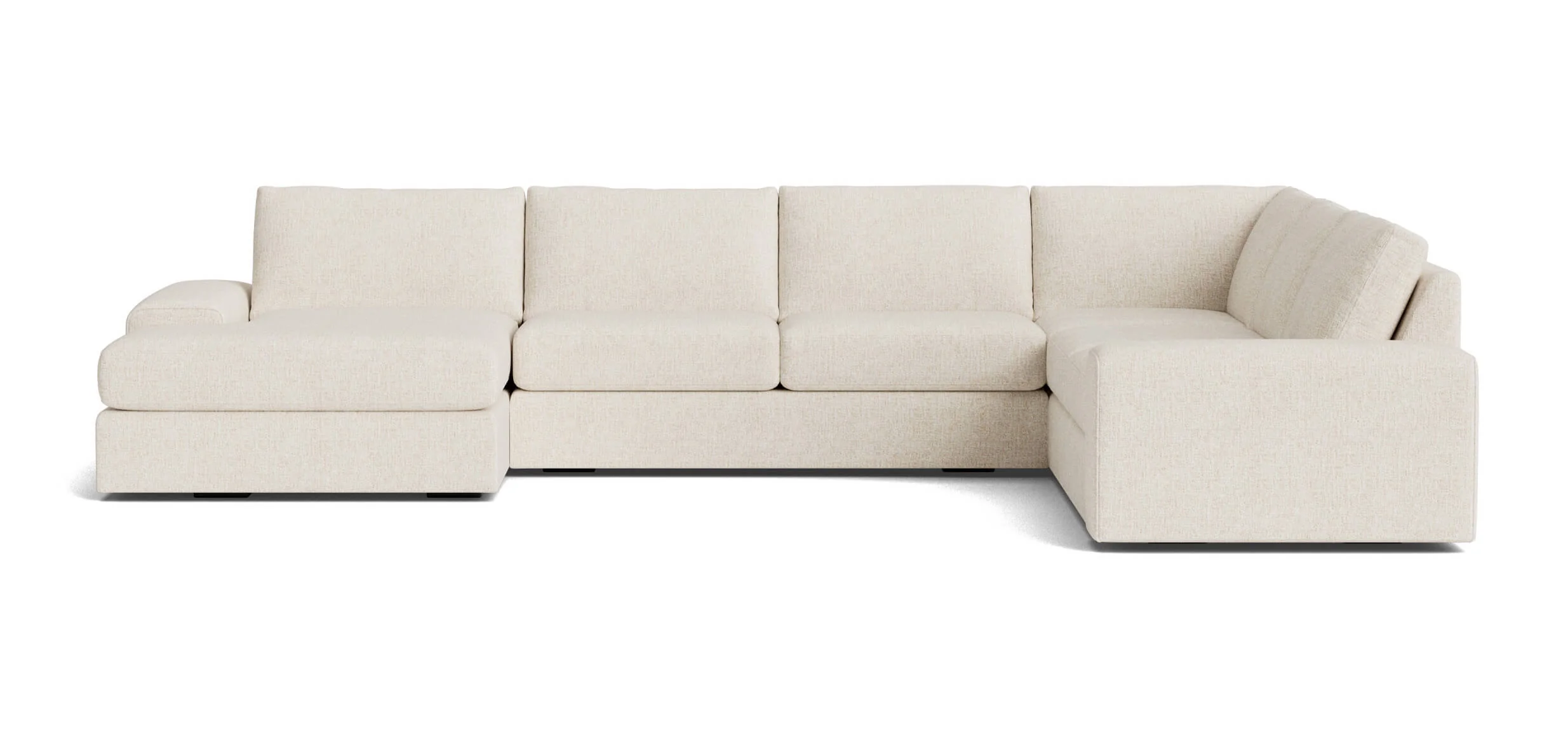 Blumen U Sectional in Natural Latex - Image 7