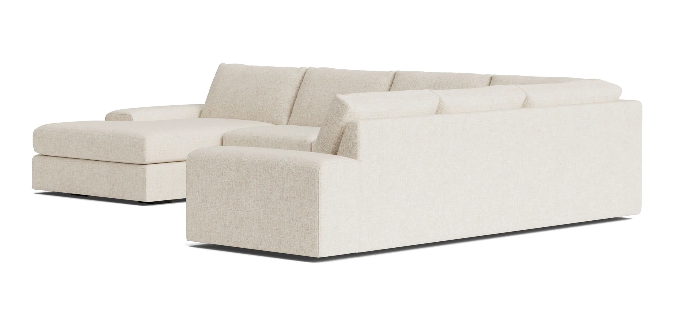 Blumen U Sectional in Natural Latex - Image 8