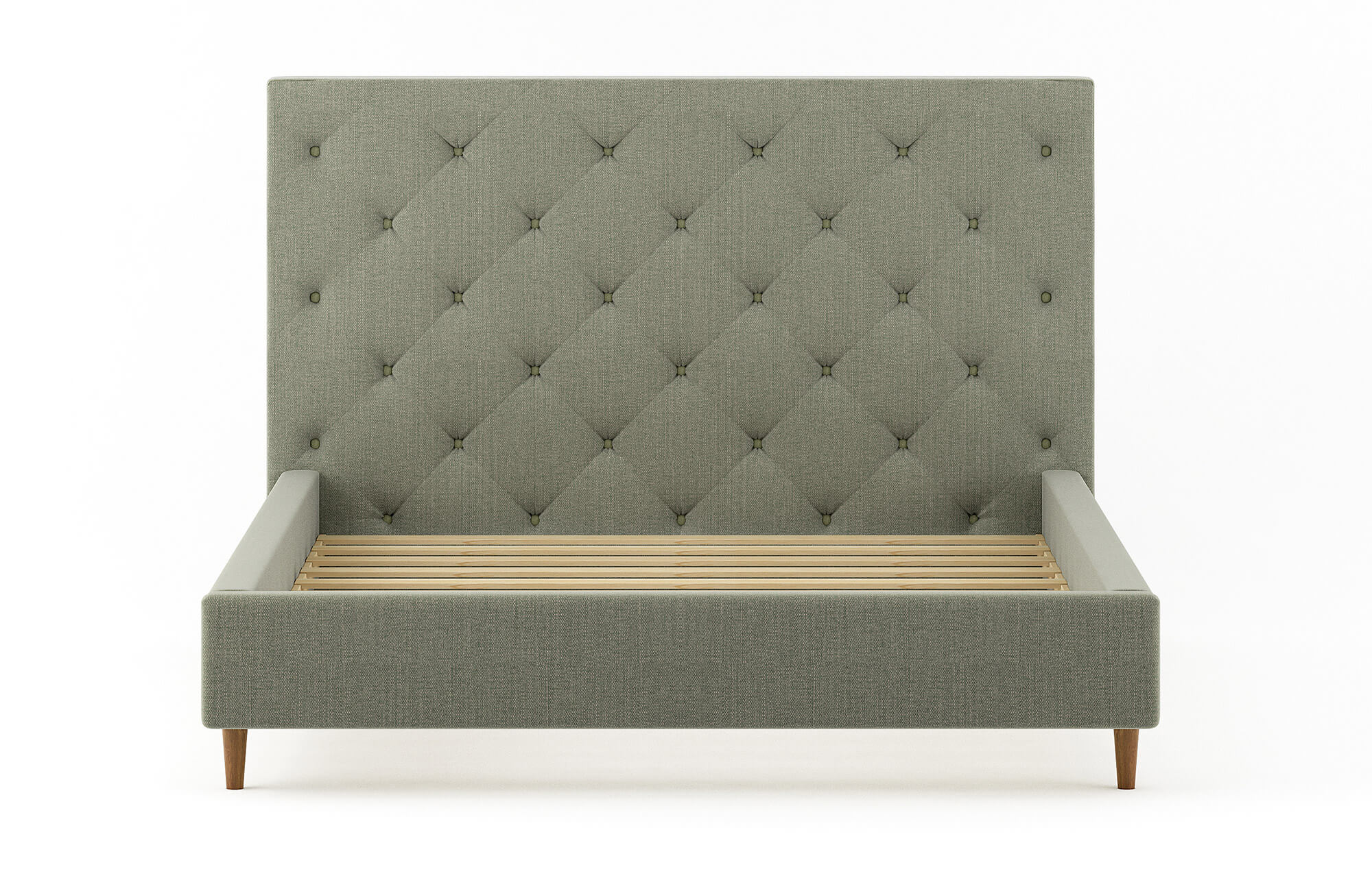 Bramo Tufted Bed in Natural Latex - Image 3