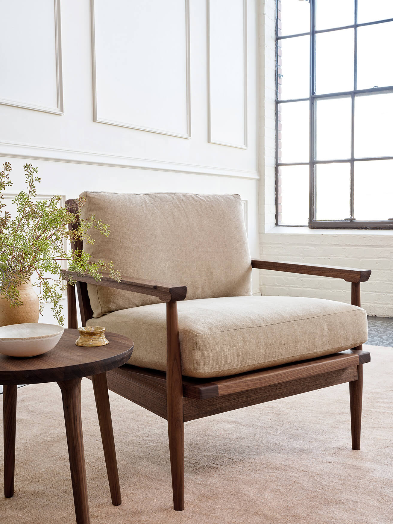 Eim Accent Chair in Natural Latex - Image 5