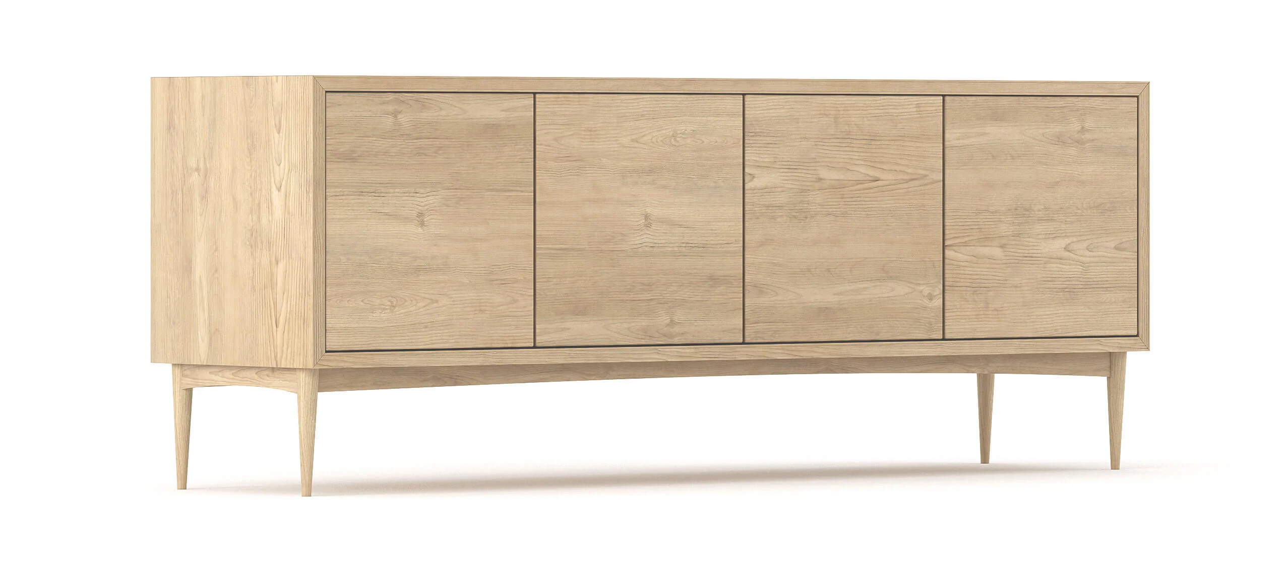 Emilia 4-Door Credenza - Image 11
