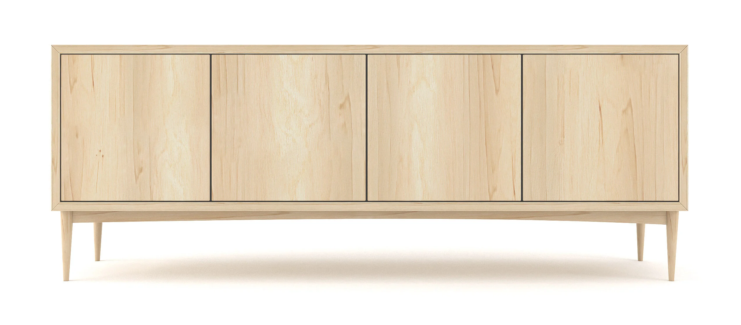 Emilia 4-Door Credenza - Image 12