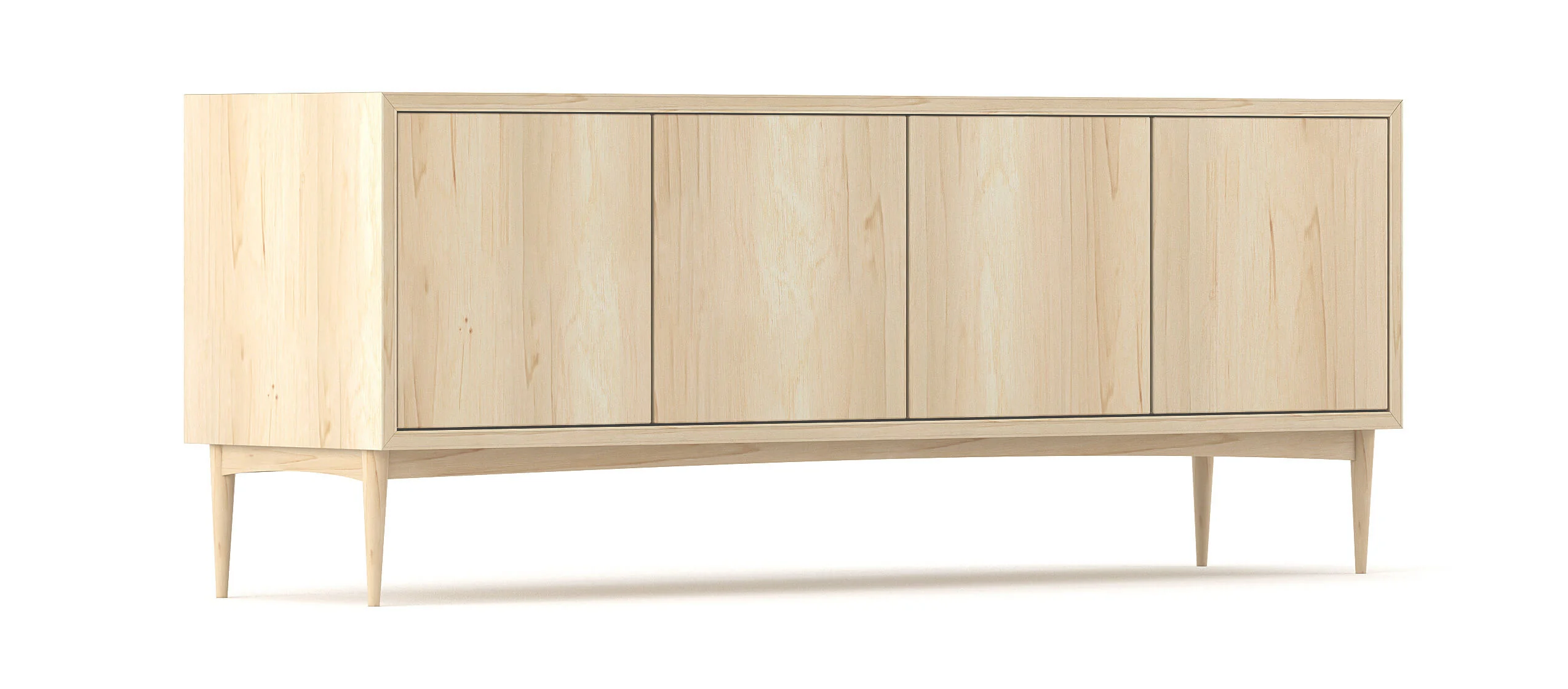 Emilia 4-Door Credenza - Image 13