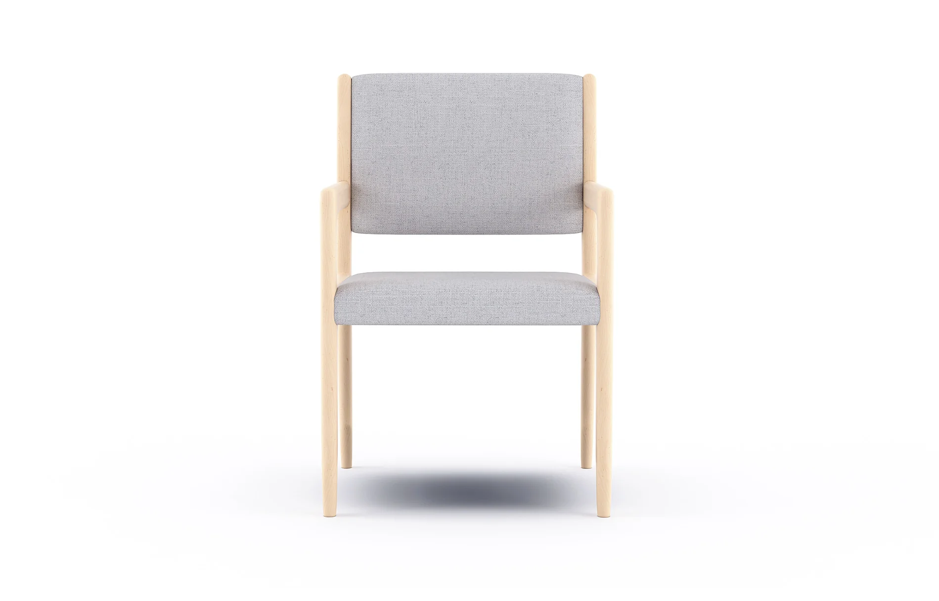 Jasmi Dining Arm Chair in Natural Latex - Image 3
