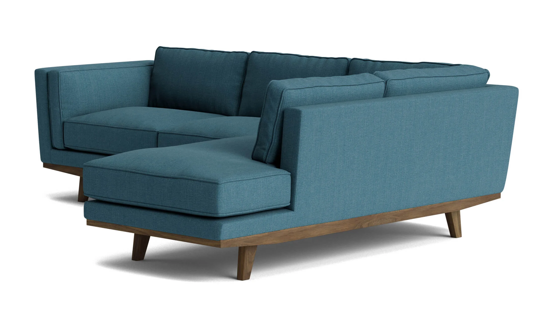 Kirnik Bumper Sectional in Natural Latex - Image 7