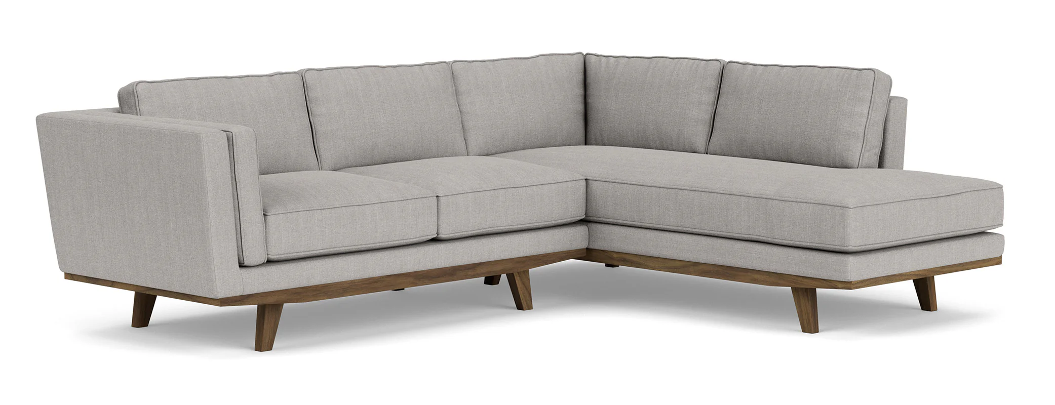 Kirnik Bumper Sectional in Natural Latex - Image 9