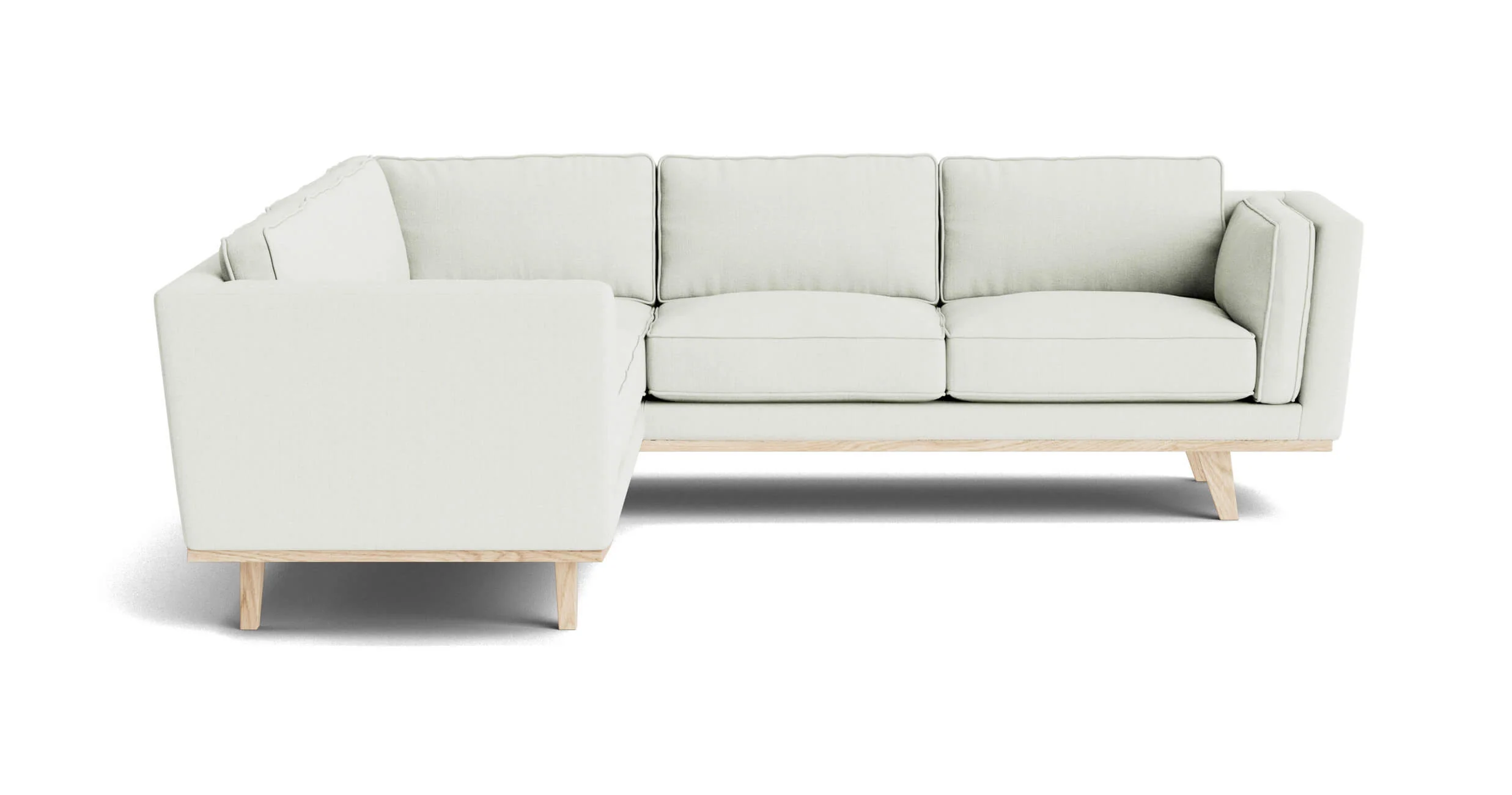 Kirnik Corner Sectional in Natural Latex - Image 7