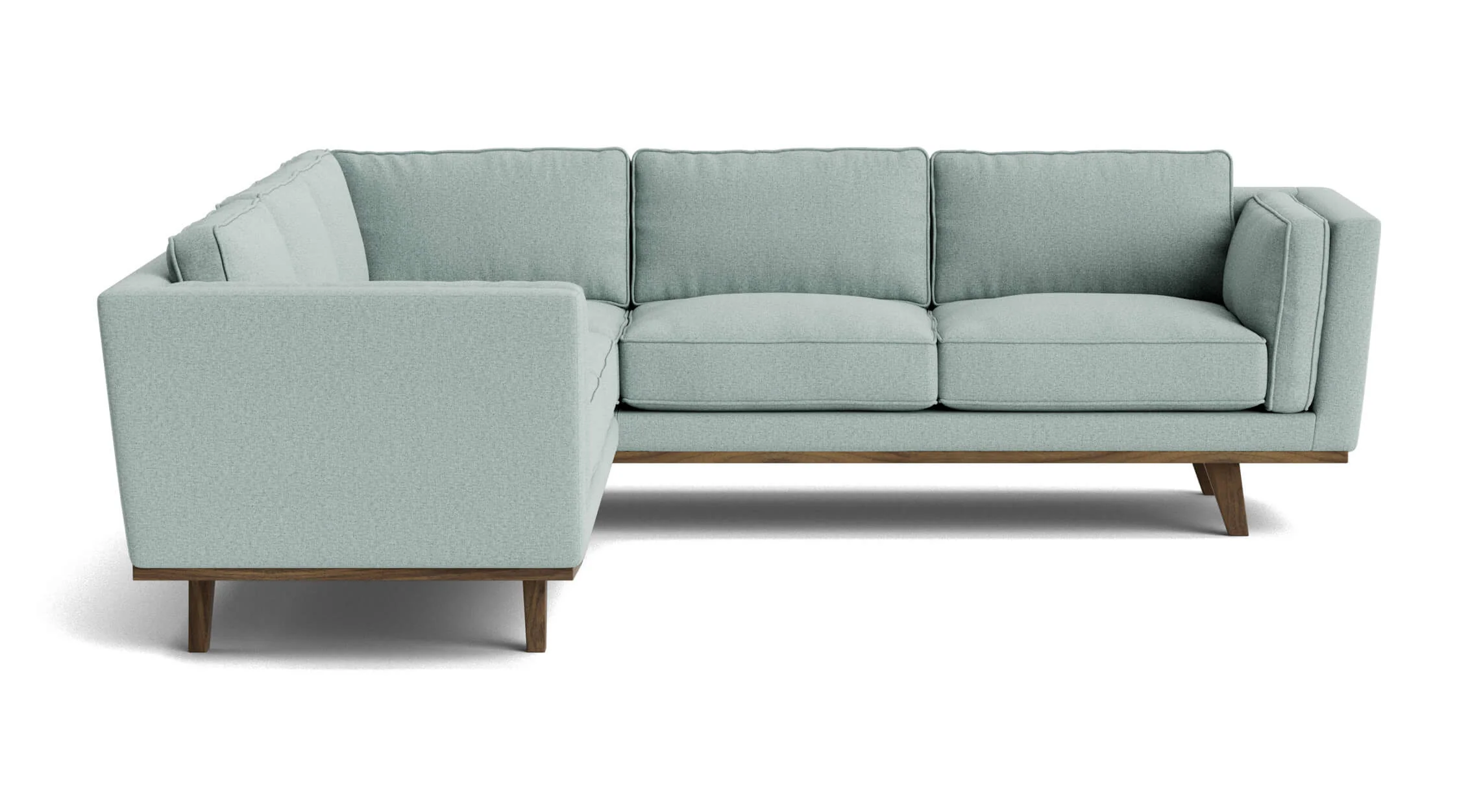 Kirnik Corner Sectional in Natural Latex - Image 8