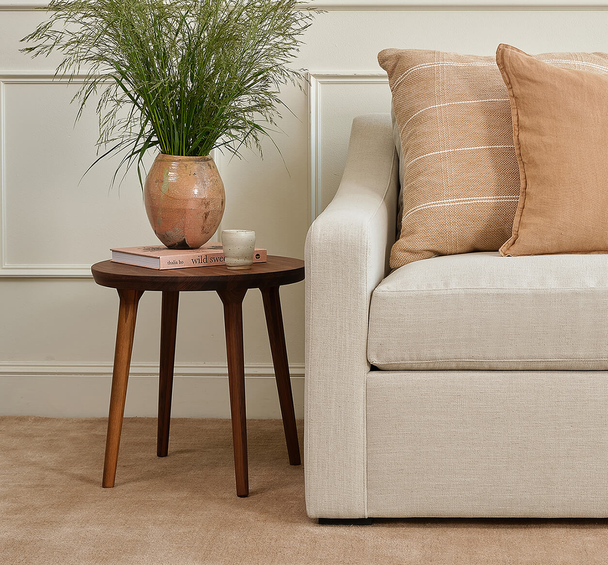 Meera Swivel Chair in Natural Latex - Image 4