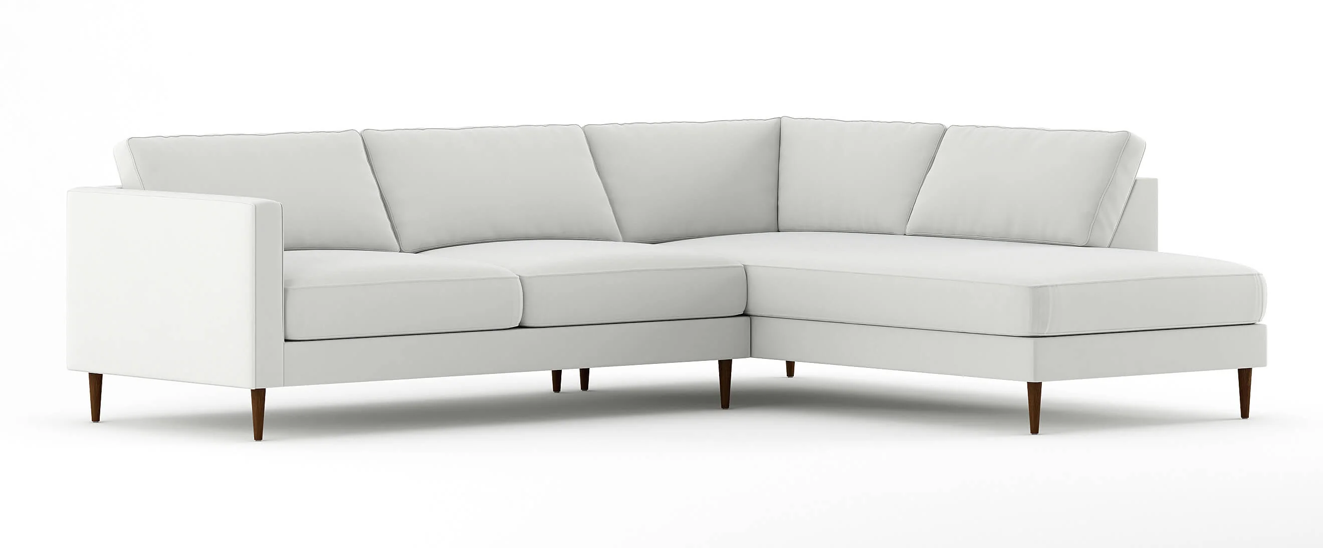 Mota Bumper Sectional in Natural Latex - Image 7