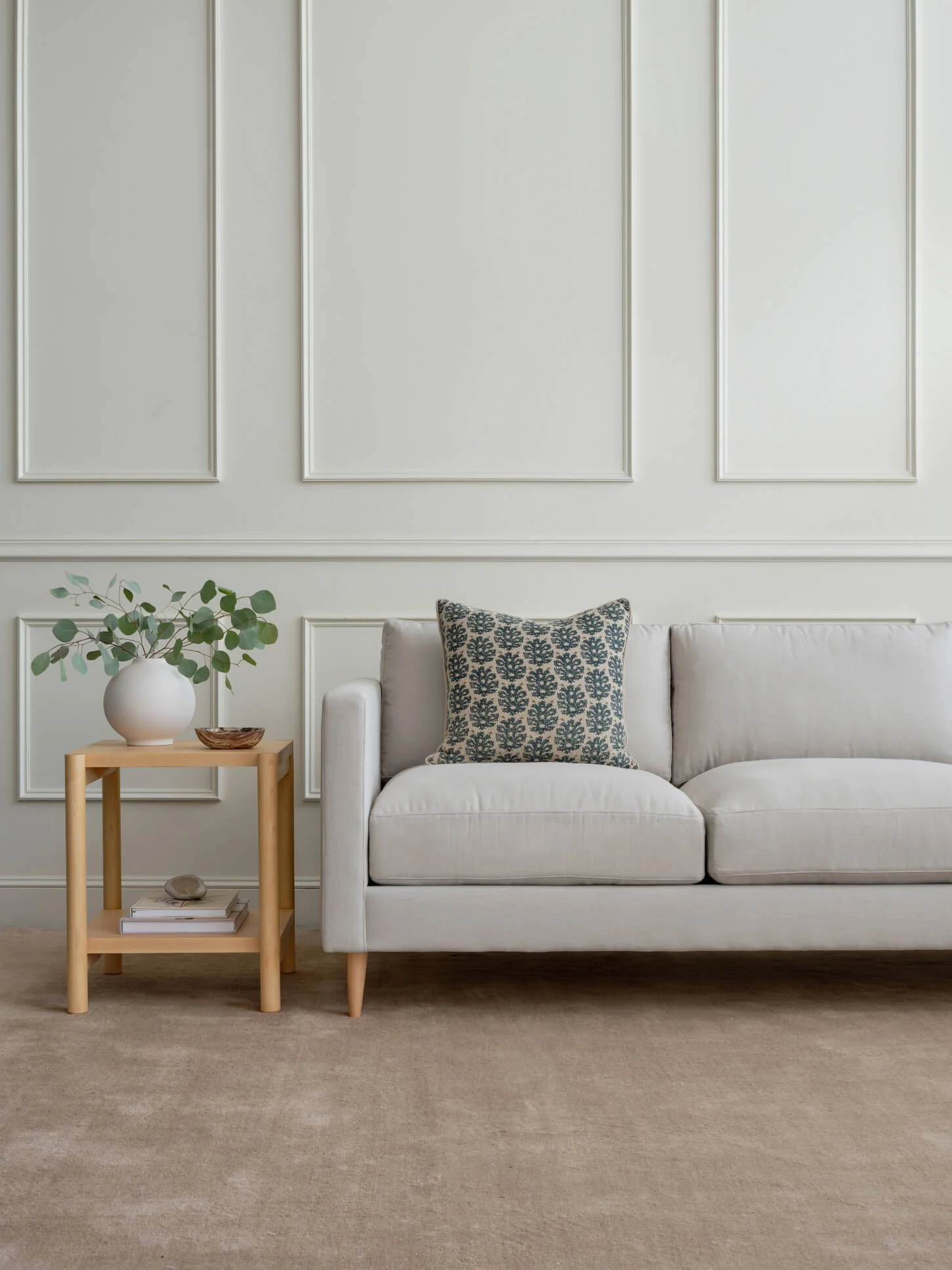 Mota Chaise Sectional in Natural Latex - Image 3