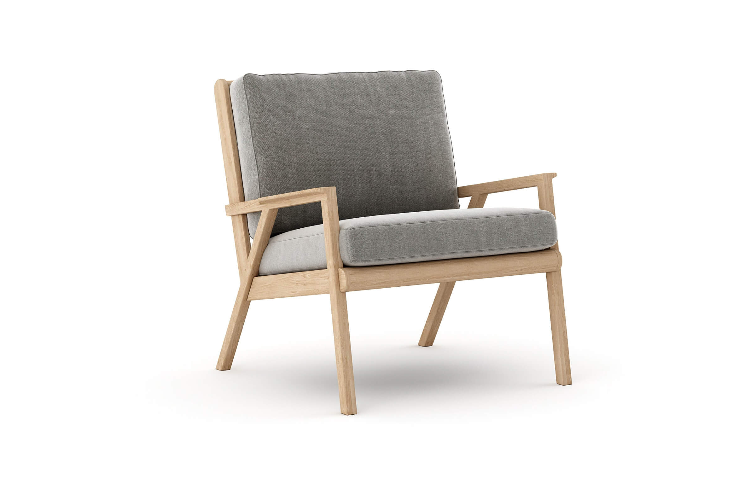 Ridge Accent Chair in Natural Latex - Image 7