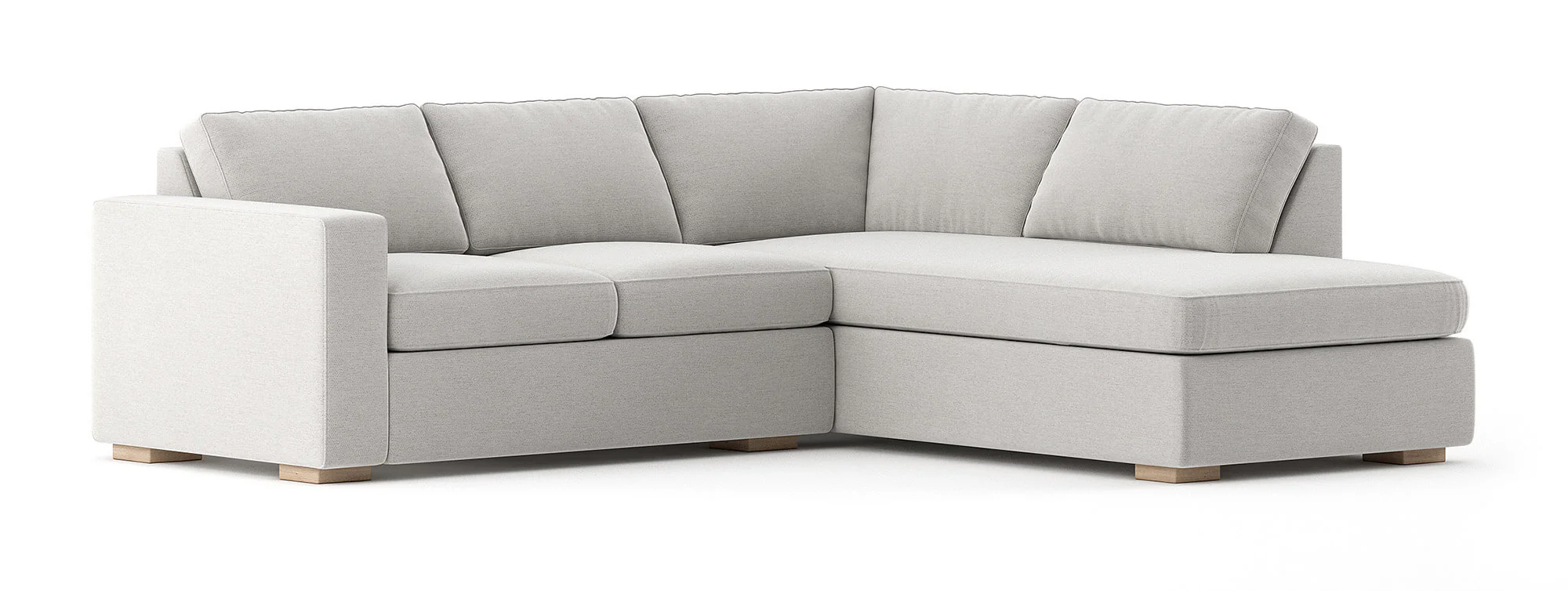 Rio Bumper Sectional in Natural Latex - Image 10