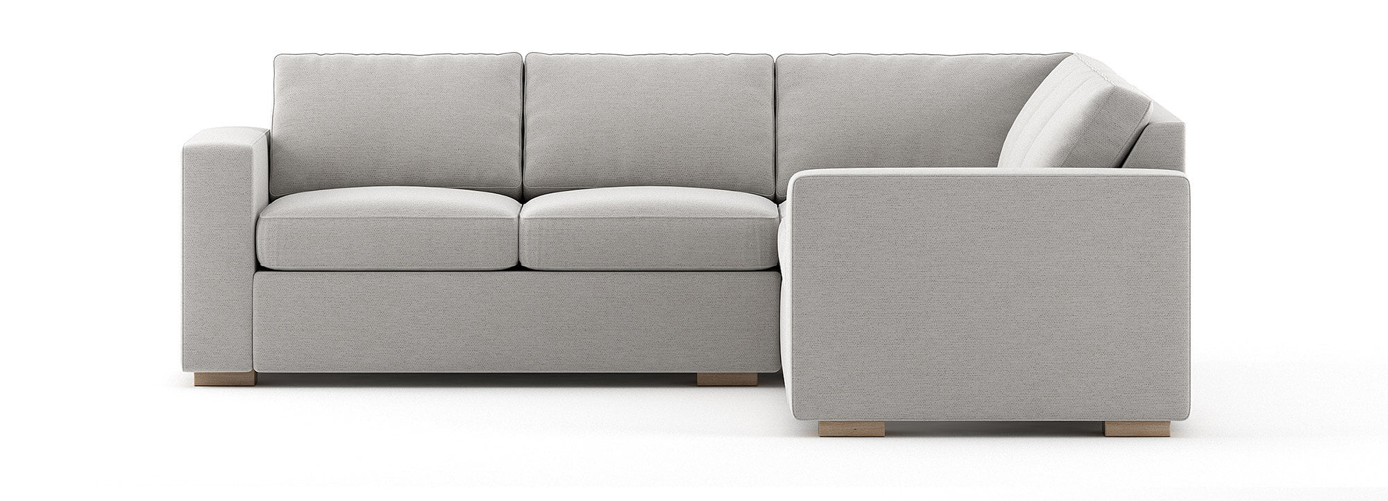 Rio Plush Corner Sectional in Natural Latex - Image 13