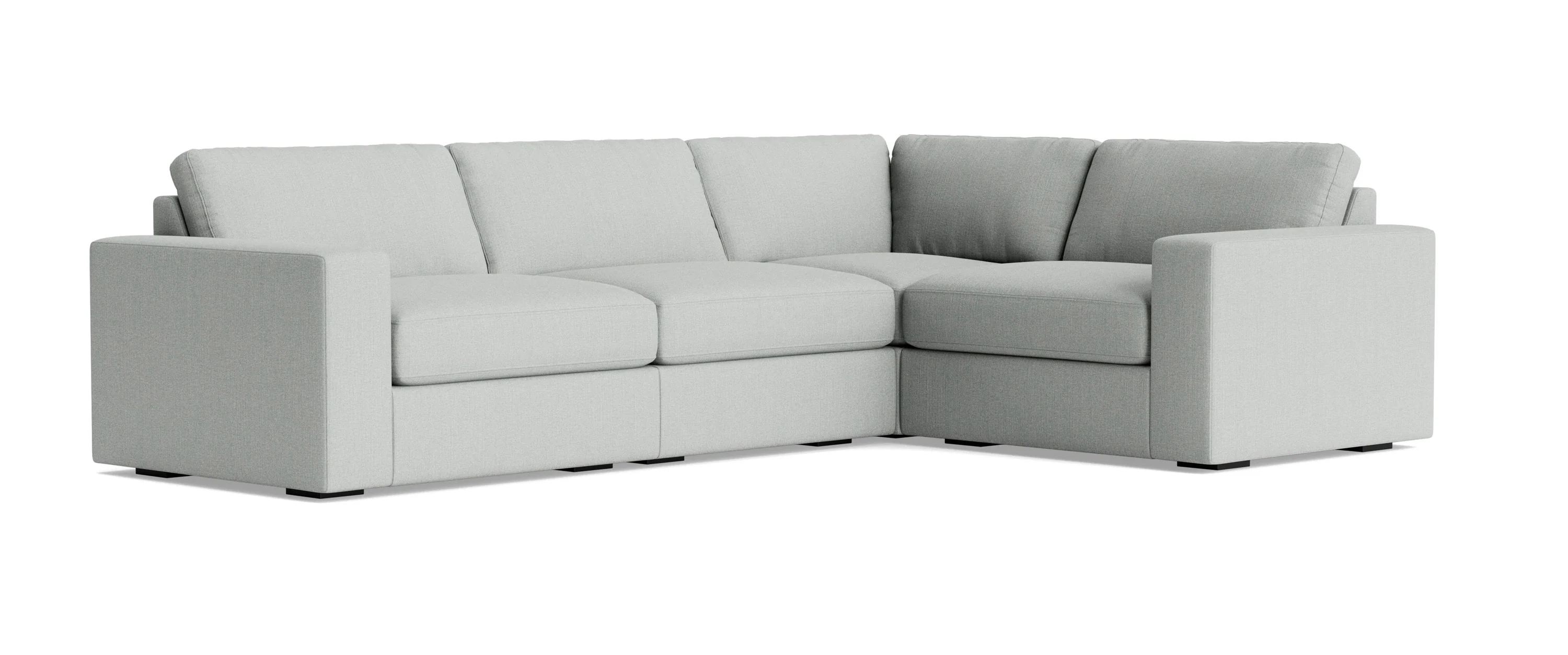 Rio Plush Modular Corner Sectional in Natural Latex - Image 10