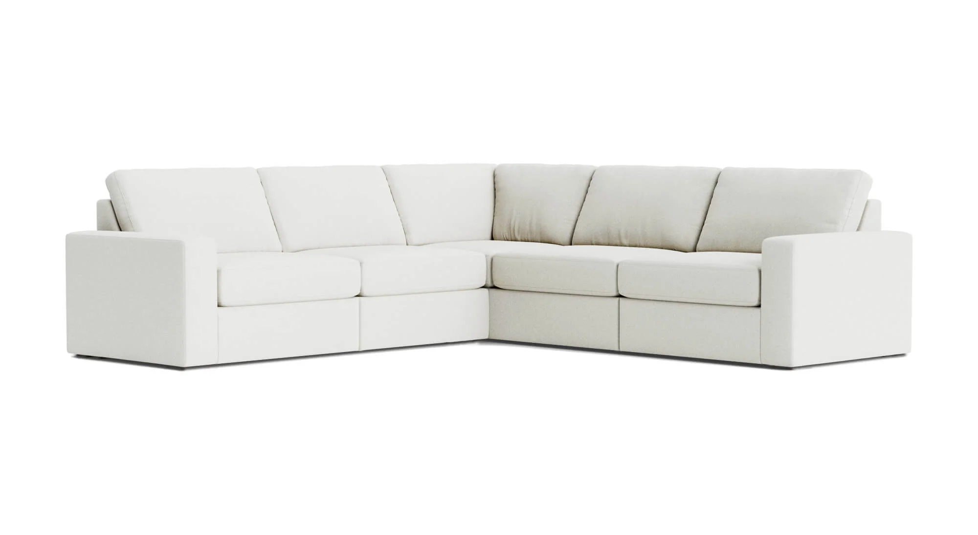 Rio Plush Modular Corner Sectional in Natural Latex - Image 11