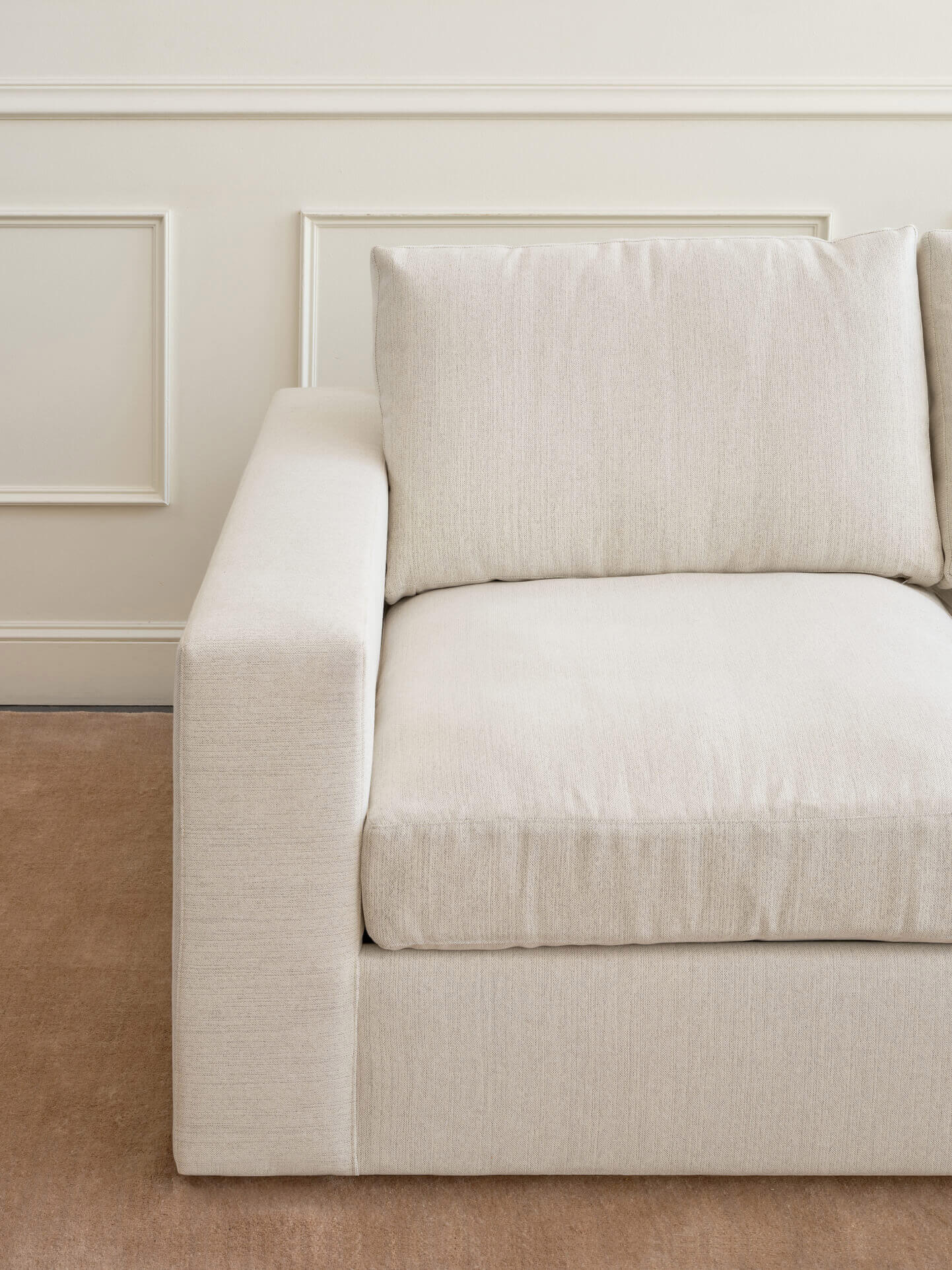 Rio Plush Modular Corner Sectional in Natural Latex - Image 4