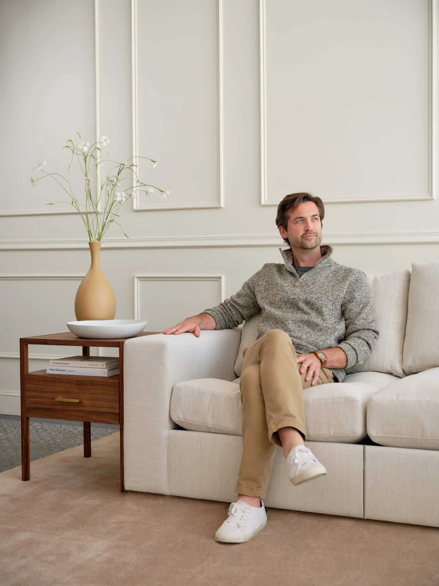 Rio Plush Modular Corner Sectional in Natural Latex - Image 6