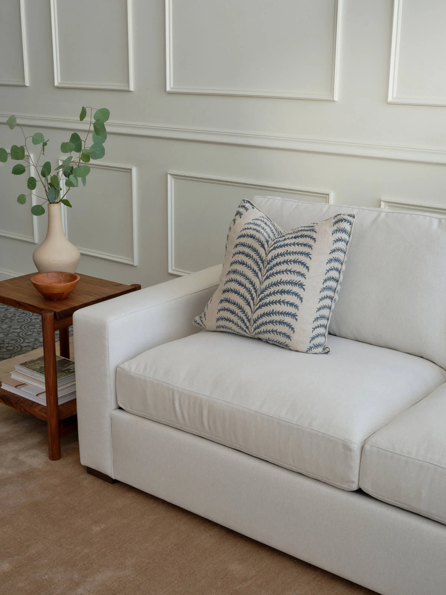 Rio U Sectional in Natural Latex - Image 4